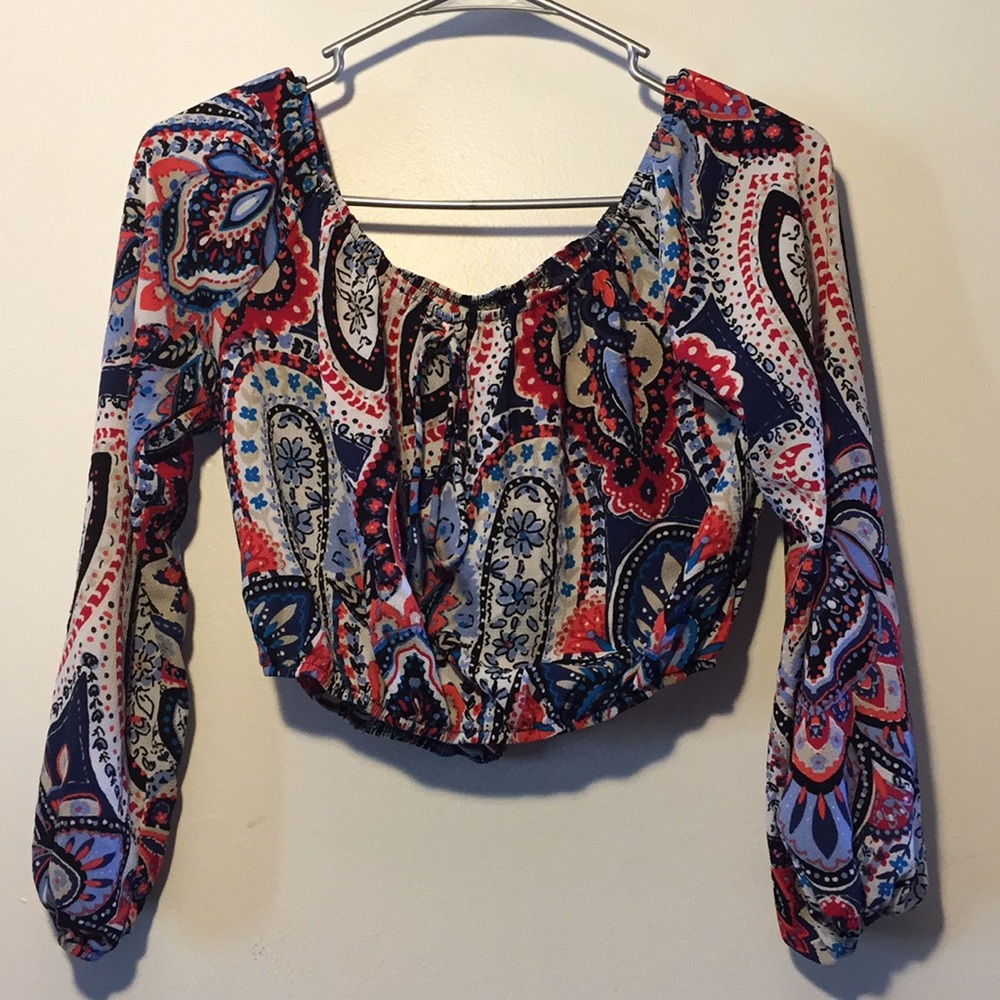 Crop too blouse